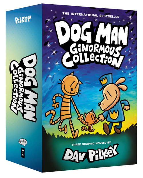 Dog Man Ginormous Collection (Dog Man #10-12 Box Set) by Dav Pilkey, Dav Pilkey, 9798225064921