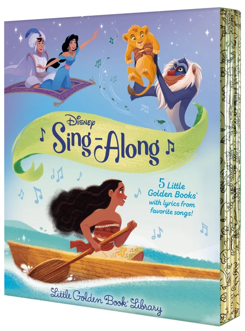 Disney Sing-Along Little Golden Book Library by Various, 9780736448154