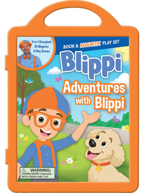 Blippi: Adventures with Blippi Magnetic Play Set by Editors of Studio Fun International, 9780794450113