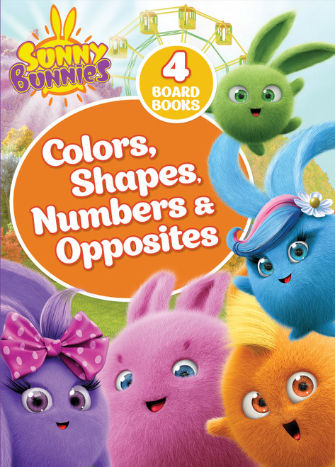 Sunny Bunnies Book Set - My First 100 Words Concepts: Colors, Shapes, Numbers & Opposites | Learning Books for 2-3 Year Olds | 4-Book Board Set for Toddlers.. by CrackBoom! Books, Digital Light Studio LLC, Carine Laforest, Julie Campeau, Digital Light Studio LLC, 9782898022777