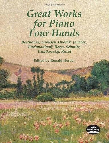 Great Works for Piano Four Hands by Ronald Herder, 9780486401737