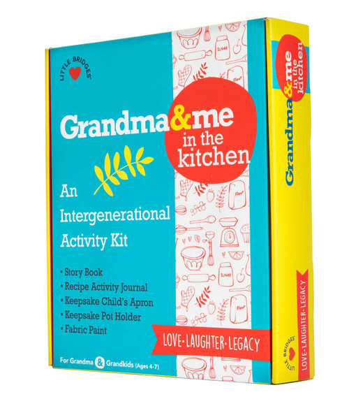 Grandma and Me: In the Kitchen Activity Kit ((Gifts for Grandkids, Kids Activity Kits, Cooking for Kids)) by Little Bridges, 9781647223403