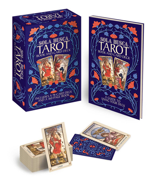 Sola Busca Tarot Book & Card Deck by Marie Bruce, 9781398874374