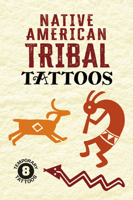 Native American Tribal Tattoos (Miniature Edition) by Anna Pomaska, 9780486423586