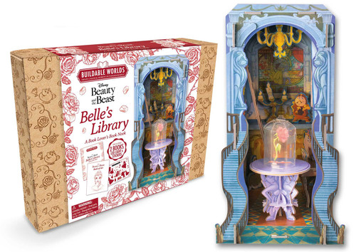 Disney Beauty and the Beast: Belle's Library (Buildable Worlds - A Book Lover's Book Nook) by IglooBooks, Walt Disney, 9781805856023