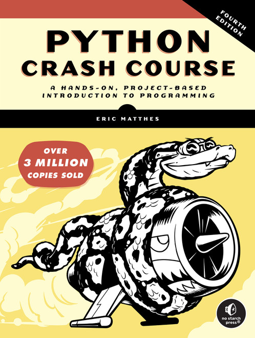 Python Crash Course, 4th Edition by Eric Matthes, 9781718505148