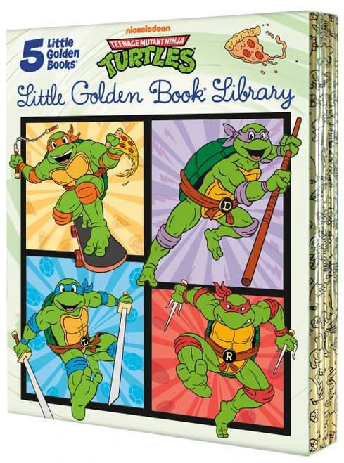 Teenage Mutant Ninja Turtles Little Golden Book Library by Various, 9798217230112