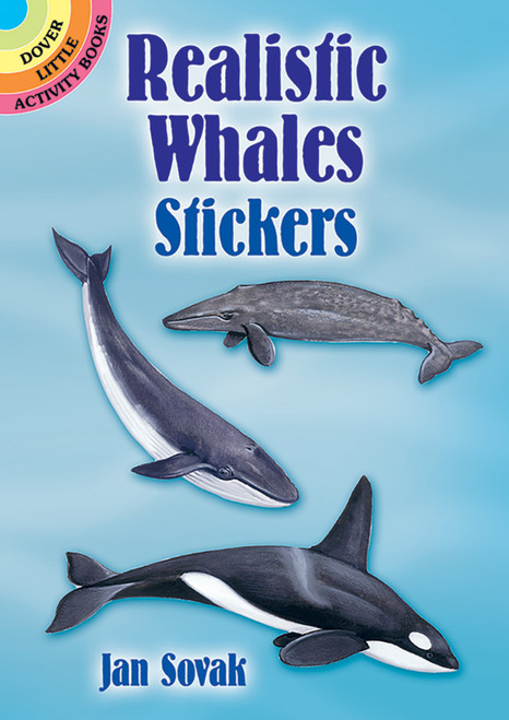 Realistic Whales Stickers (Miniature Edition) by Jan Sovak, 9780486416250