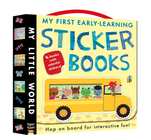 My First Early-Learning Sticker Books Boxed Set (4 Books with Colorful Stickers!) by Jonathan Litton, Fhiona Galloway, 9781589254503