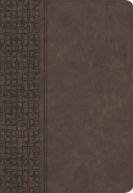 KJV Large Print Compact Reference Bible, Brown LeatherTouch, Zipper Edition (Miniature Edition) by Holman Bible Publishers, 9798384562009
