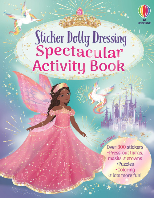 Sticker Dolly Dressing Spectacular Activity Book by Emily Bone, 9781836054061