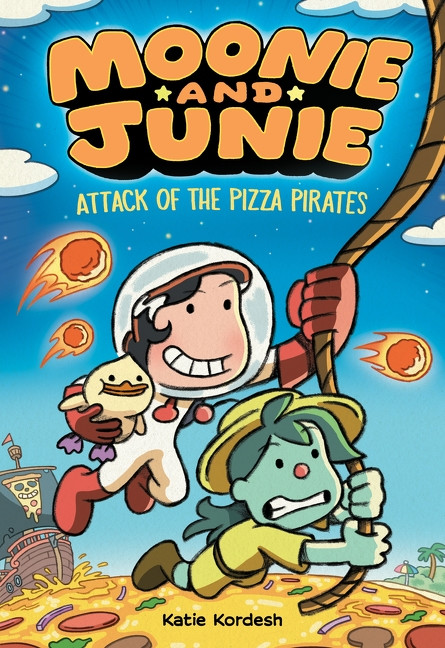 Moonie and Junie: Attack of the Pizza Pirates (A Graphic Novel) by Katie Kordesh, Katie Kordesh, 9780063427662