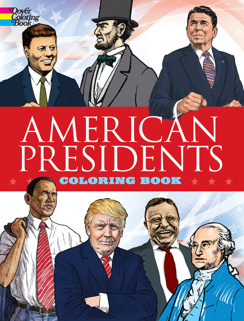 American Presidents Coloring Book by Peter F. Copeland, 9780486413242
