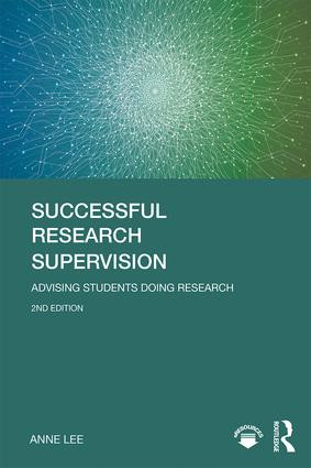 Successful Research Supervision (Advising students doing research) by Anne Lee, 9780815376996