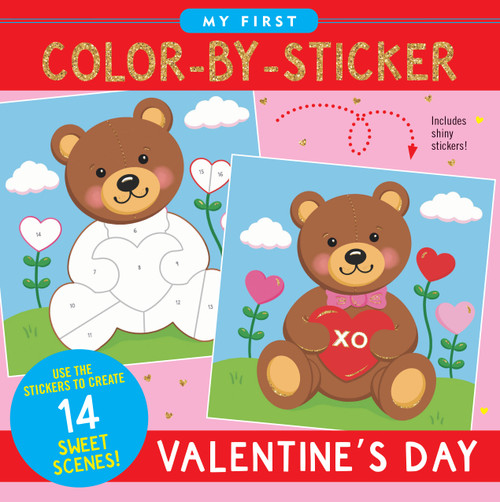 My First Color-by-Sticker Book - Valentine's Day by Martha Day Zschock, Peter Pauper Press, Inc., 9781441349156