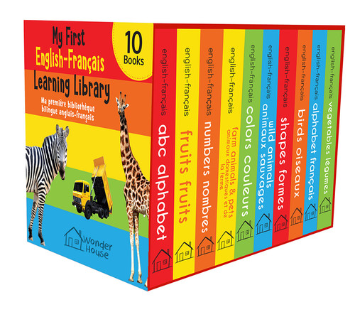 My First English-Français Learning Library (Ma première bibliothèque bilingue anglais-français) (French Edition) by Wonder House Books, 9789354401237