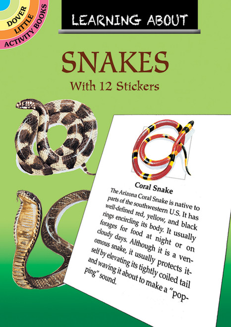 Learning About Snakes (Miniature Edition) by Jan Sovak, 9780486403359