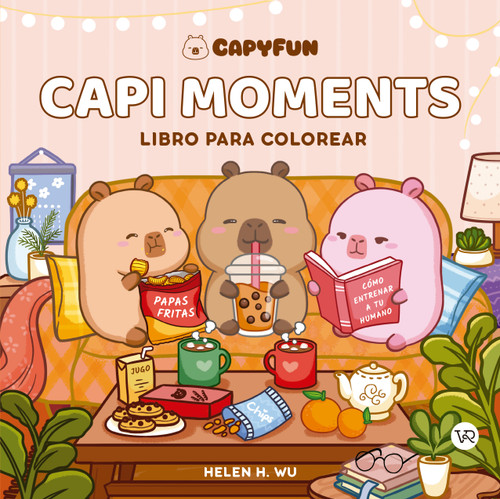 Capi Moments (Libro para colorear) (Spanish Edition) by Helen H. Wu, 9786313004263
