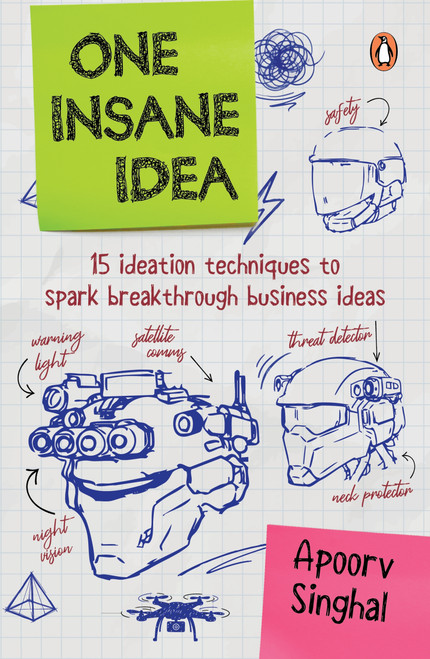 One Insane Idea (Fifteen Ideation Techniques to Spark Breakthrough Business Ideas | A Practical Guide to Innovation, Startups and Creative Thinking) by Apoorv Singhal, 9780143478614