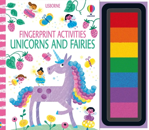 Fingerprint Activities Unicorns and Fairies by Fiona Watt, Candice Whatmore, 9781805075530