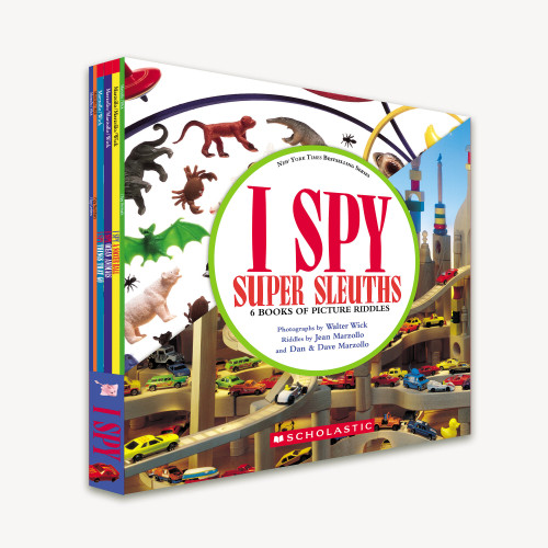 I Spy Boxed Set: Super Sleuths (6 Books of Picture Riddles) by Jean Marzollo, Dave Marzollo, Dan Marzollo, Walter Wick, 9798225113292