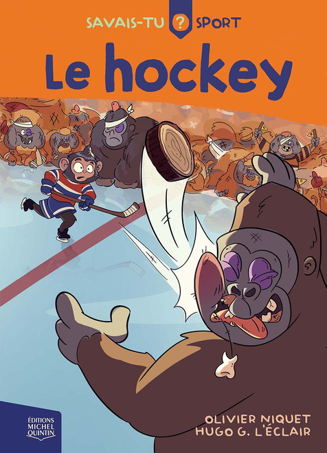 Le hockey (French Edition) by Olivier Niquet, Hugo G. L'Éclair, 9782897629502