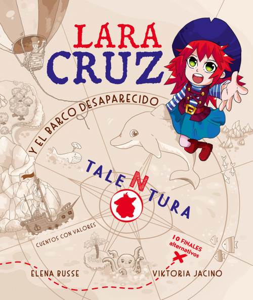 Lara Cruz y el barco desaparecido - Lara Cruz and the Lost Ship (Spanish Edition) by Viktoria Jacino, Elena Busse, 9788410413399