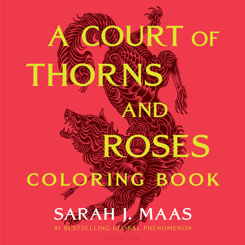A Court of Thorns and Roses Coloring Book by Sarah J. Maas, 9798260202913