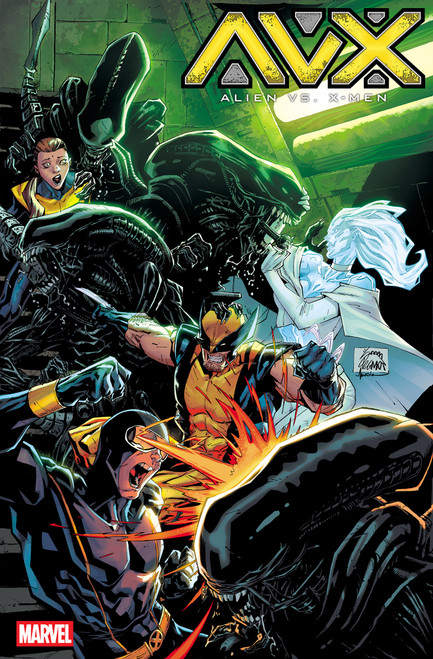Alien Vs. X-Men by Kieron Gillen, Chris Claremont, Geraldo Borges, 9781302969431