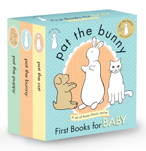 Pat the Bunny: First Books for Baby Boxed Set (Pat the Bunny; Pat the Puppy; Pat the Cat (3-Book Boxed Set)) by Dorothy Kunhardt, 9780553508383