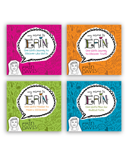 My Name is Erin - shrinkwrapped set of 4 books by Erin Davis, 9780802406415