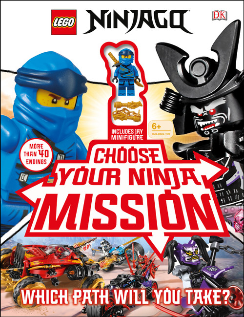 LEGO NINJAGO Choose Your Ninja Mission (With NINJAGO Jay minifigure) by Simon Hugo, 9781465489555
