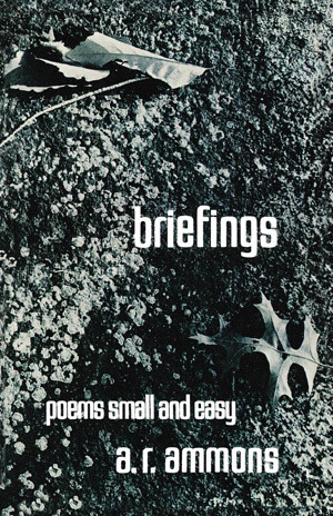 Briefings (Poems Small and Easy) by A. R. Ammons, 9780393043266