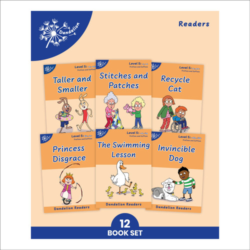 Phonic Books Dandelion Readers Level 5 Prefixes and Suffixes by Phonic Books, 9798217125982