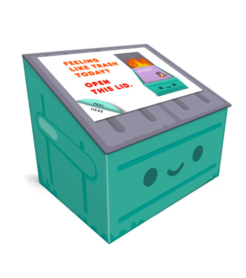 Anti-Affirmations for Your Dumpster Fire Life (A 52-Card Deck and Stand) by Truck Torrence, 9798217035496