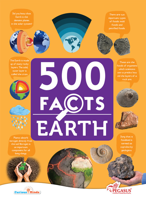 Earth - 500 Facts (Discover 500 Fascinating Facts About Our Planet) by PEGASUS, 9788131942062
