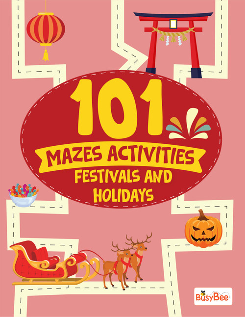 Festival & Holiday - 101 Mazes Activities by PEGASUS, 9788131984192