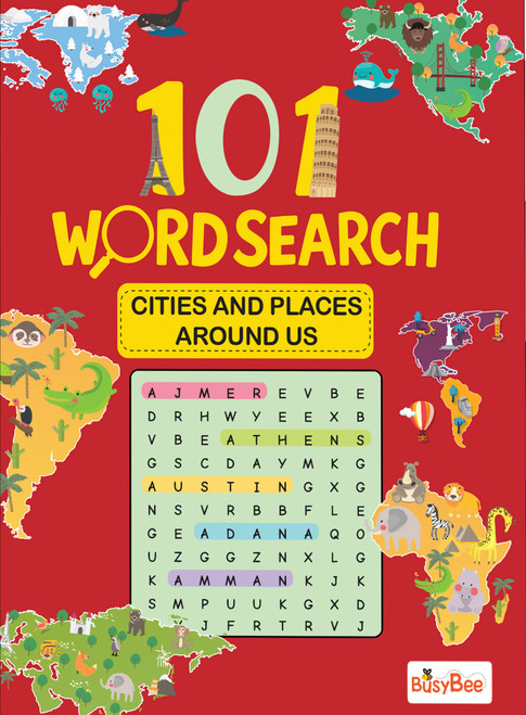 101 Word Search Activity:City & Places Around Us by PEGASUS, 9788131984468