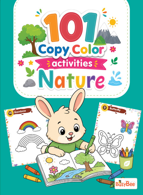 101 Copy Color: Nature by PEGASUS, 9788131984512