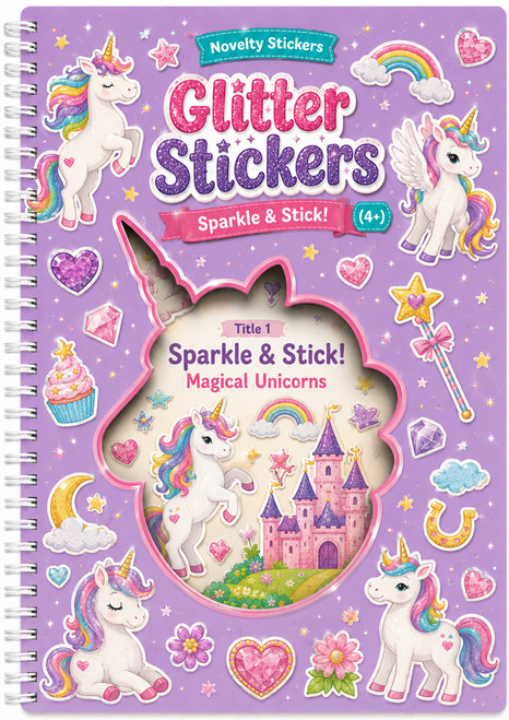Sparkle & Stick! - Magical Unicorns by PEGASUS, 9788131985922