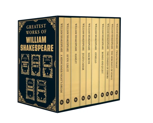 Greatest Works of William Shakespeare - Hamlet / Othello / The Merchant of Venice / Macbeth / The Comedy of Errors / Romeo and Juliet / by William Shakespeare, 9789354407000
