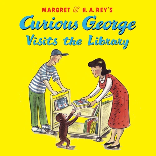 Curious George Visits the Library by H. A. Rey, Martha Weston, 9780544114500