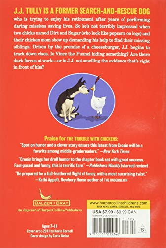 The Trouble with Chickens (A J.J. Tully Mystery) - 9780061215346 by Doreen Cronin, Kevin Cornell