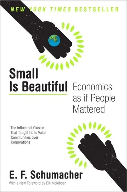 Small Is Beautiful (Economics as if People Mattered) - 9780061997761 by E. F. Schumacher