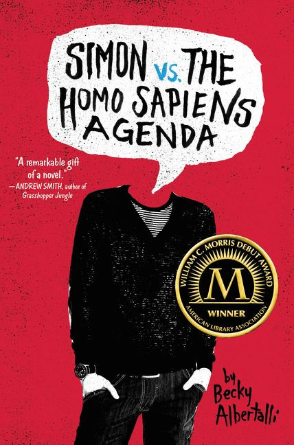 Simon vs. the Homo Sapiens Agenda by Becky Albertalli, 9780062348678