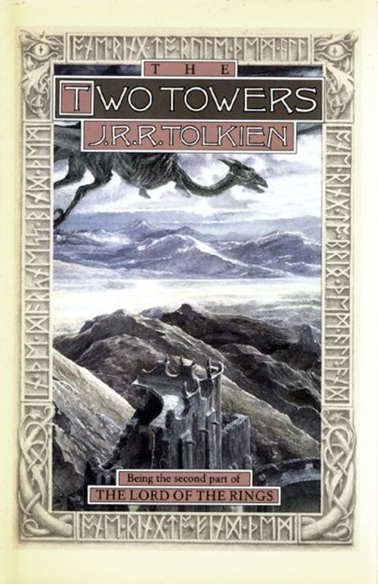 The Two Towers (Being the Second Part of The Lord of the Rings) - 9780395489338 by J.R.R. Tolkien, 9780395489338