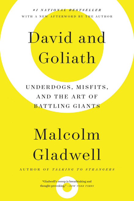 David and Goliath (Underdogs, Misfits, and the Art of Battling Giants) - 9780316204378 by Malcolm Gladwell, 9780316204378