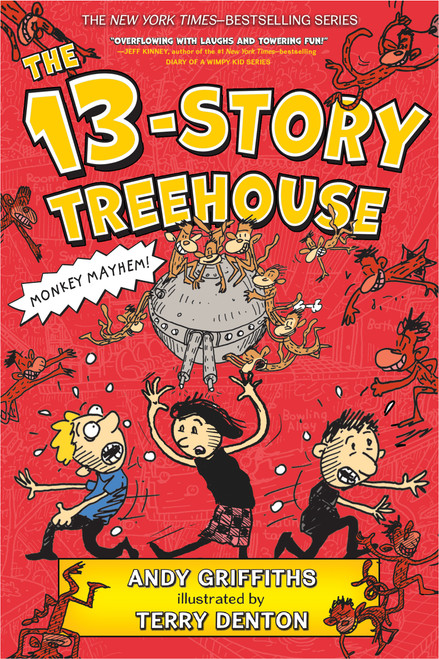 The 13-Story Treehouse (Monkey Mayhem!) - 9781250070654 by Andy Griffiths, Terry Denton, 9781250070654
