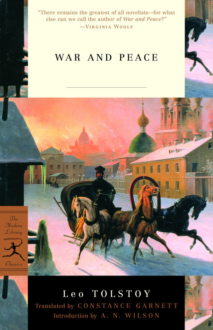 War and Peace - 9780375760648 by Leo Tolstoy, A.N. Wilson, Constance Garnett, 9780375760648