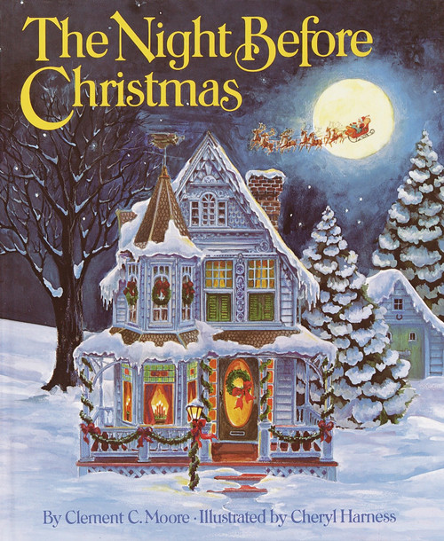The Night Before Christmas - 9780394826981 by Clement C. Moore, Cheryl Harness, 9780394826981